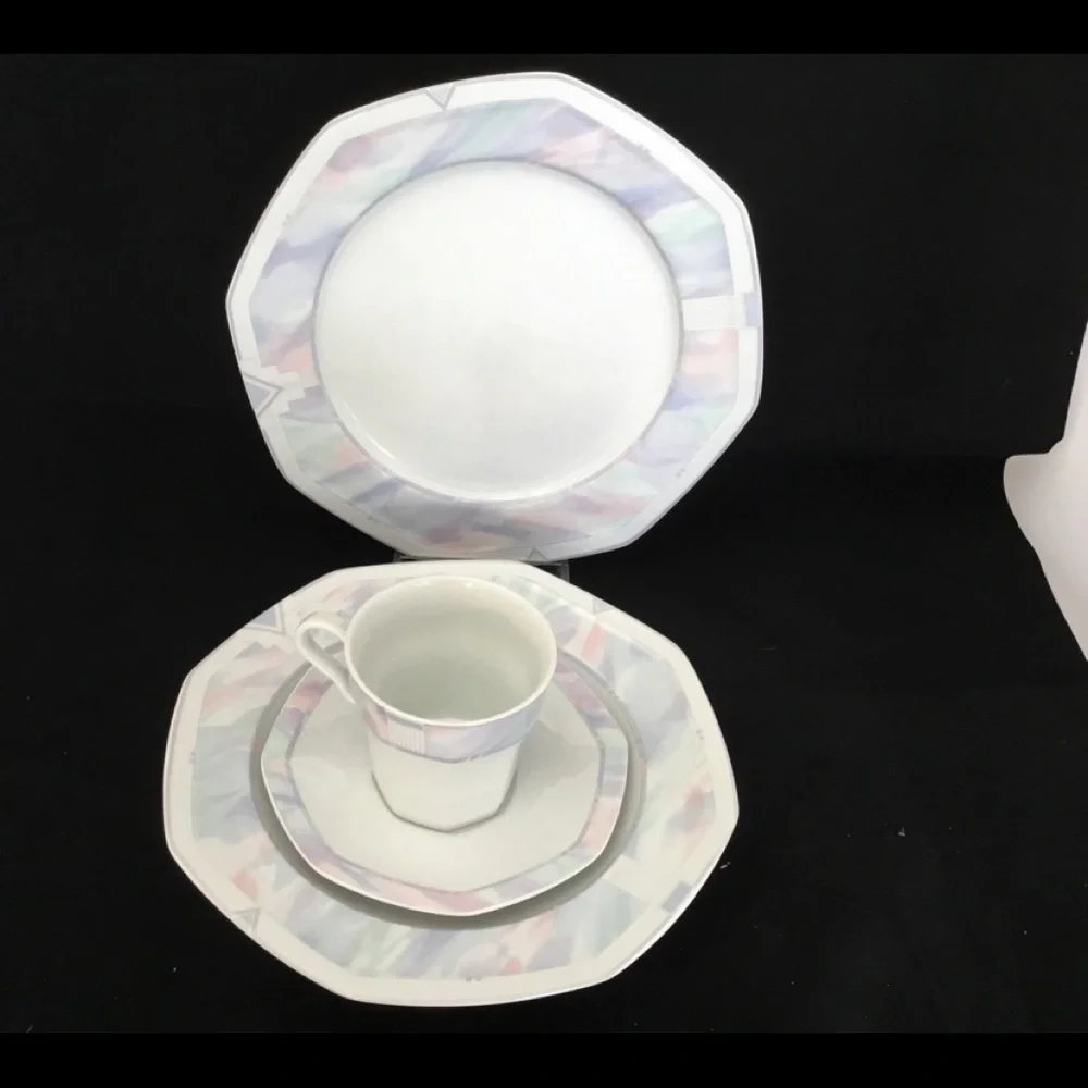 SAVOIR VIVRE  CELINA Y0010  5 PIECES PLACE‎ SETTING DINNERWARE